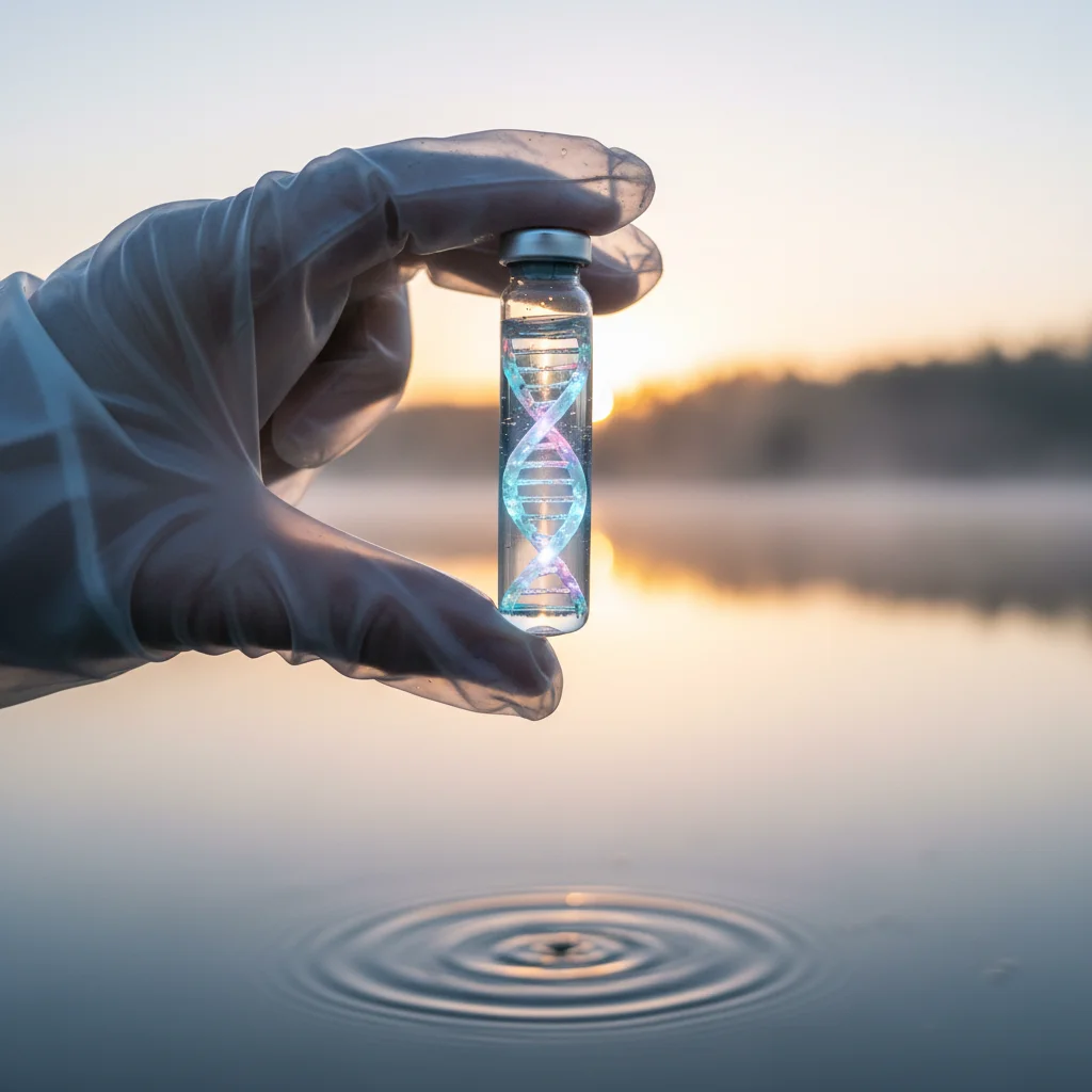 Tracer Reveals How Environmental DNA Moves Through Lakes and Rivers