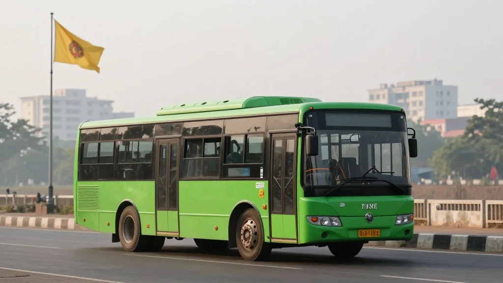 AC Electric Double-Decker Bus Rolls Out in Maharashtra