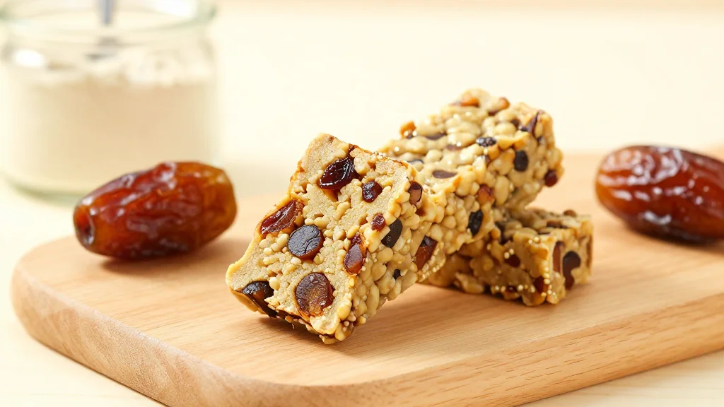 Development, Nutritional Profiling, Physicochemical Properties, Computational Protein-Polyphenol Interactions, and Sensory Properties of High-Energy Medjool Date Bars