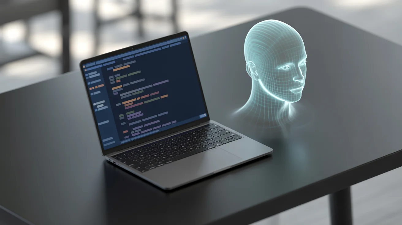Conversational AI Builds Apps without Showing Code