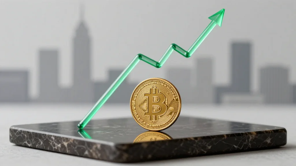 Bitcoin Near $77,400 as Big‑Tech Earnings Boost Markets