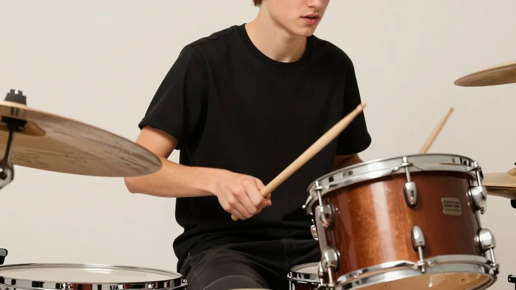 Teen Dave Grohl's Drum Skills Hint Future Rock Stardom