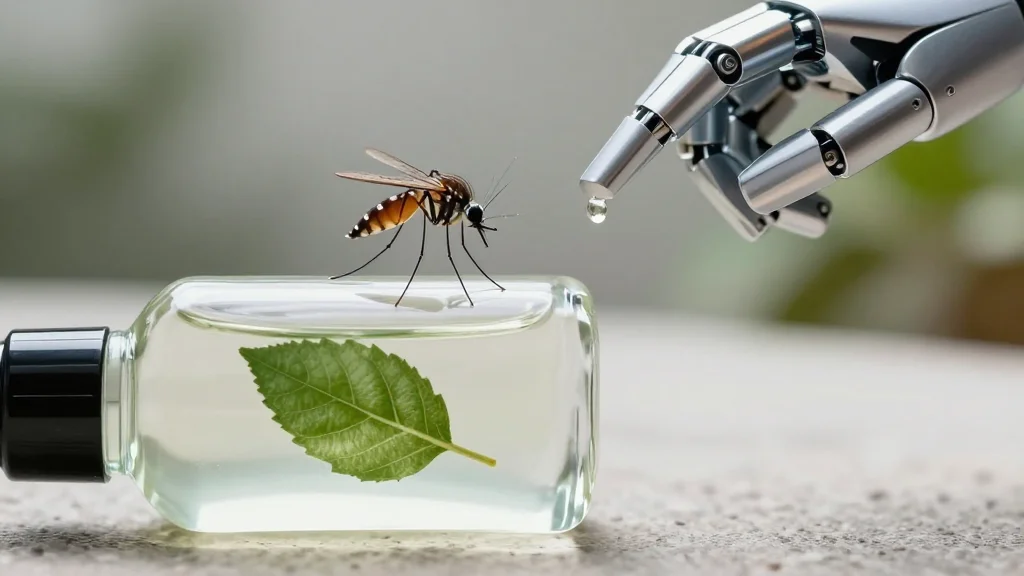 Patchouli Lotion Matches DEET, Blocks Mosquito Bites for 3 Hours