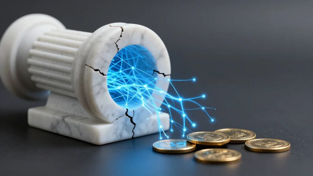 AI Threatens Tech Moats, Future Cashflow Valuations Collapse