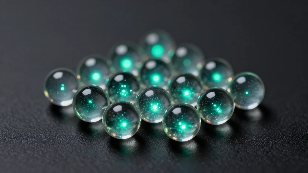 Glass Microspheres Make Perovskite Quantum Dots Tougher for Micro-LED Color Conversion