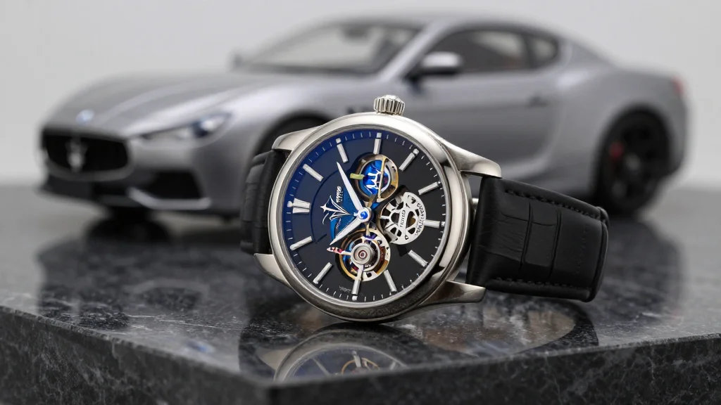 Maserati Unveils UltraFino Flying Tourbillon, 100‑Piece Centenary Watch