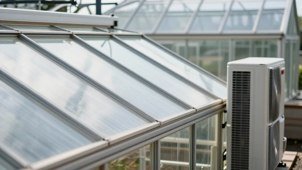 Electrify Greenhouses Using Semi‑Transparent PV and Heat Pumps