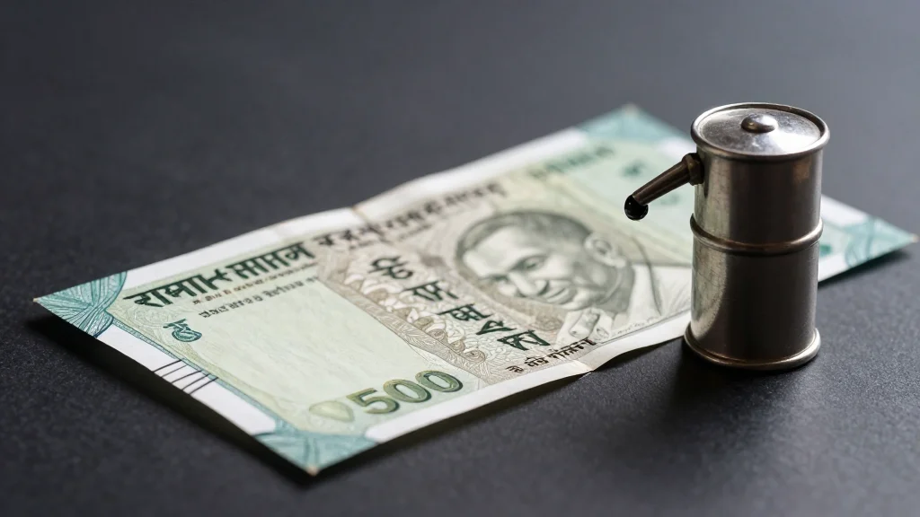 Indian Rupee Slides to 95.43 per Dollar as Oil Prices Surge