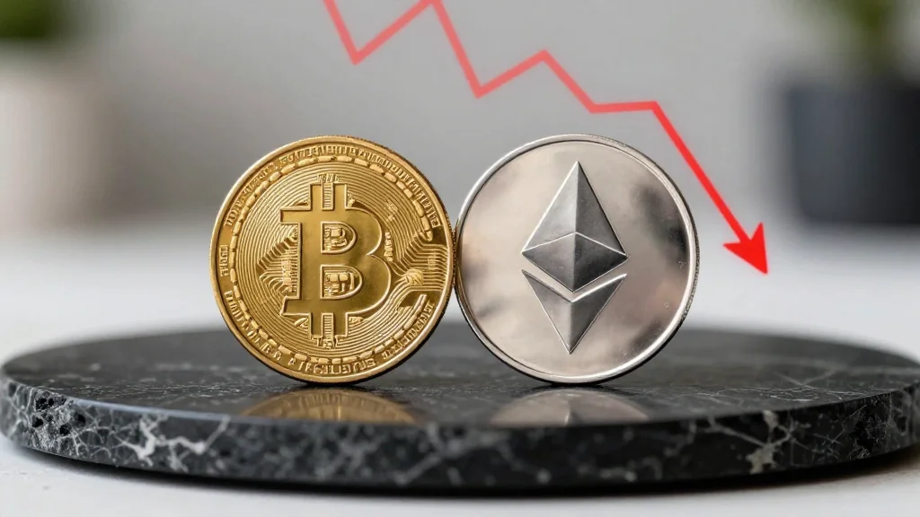 BlackRock's Crypto ETFs Lose $443 Million in One Week Amid Market Sell‑off