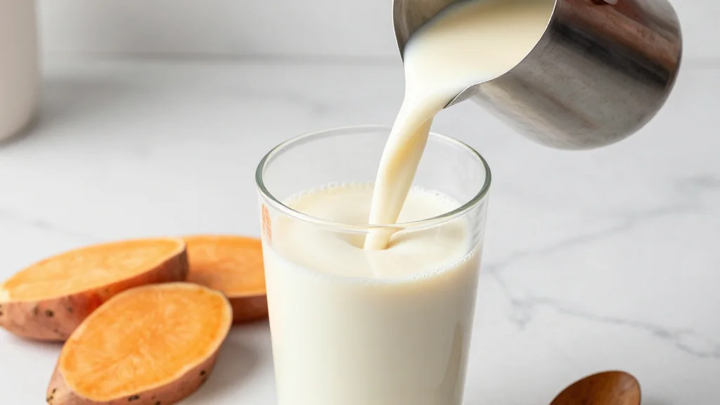 These Researchers Are Turning Surplus Sweet Potatoes Into Plant-Based Dairy