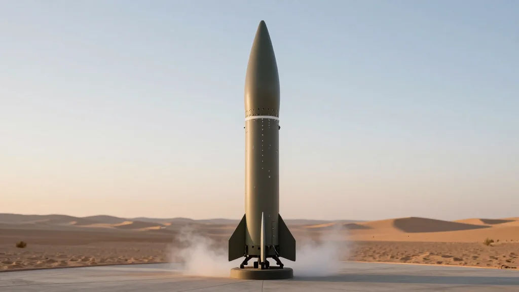 Iran Launches Ballistic Missiles at Northern Israel, Warns.