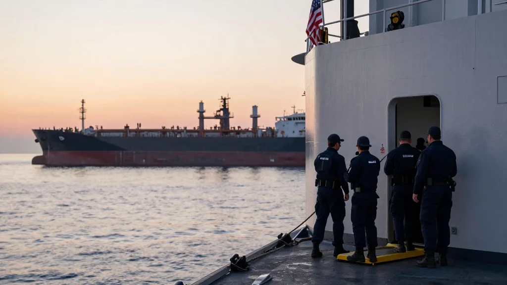 US Boarding Threatens Iran-China Oil Shadow Fleet