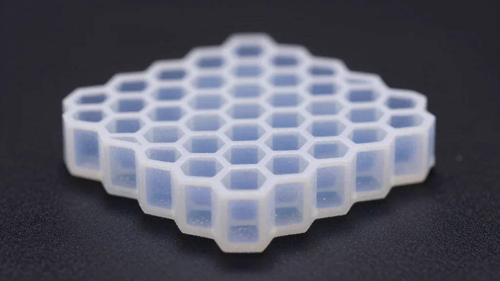 Design and Application of a Photo‐Thermal Dual‐Curable Resin for Architected Microwave Absorbers in the X‐Band via DLP Printing