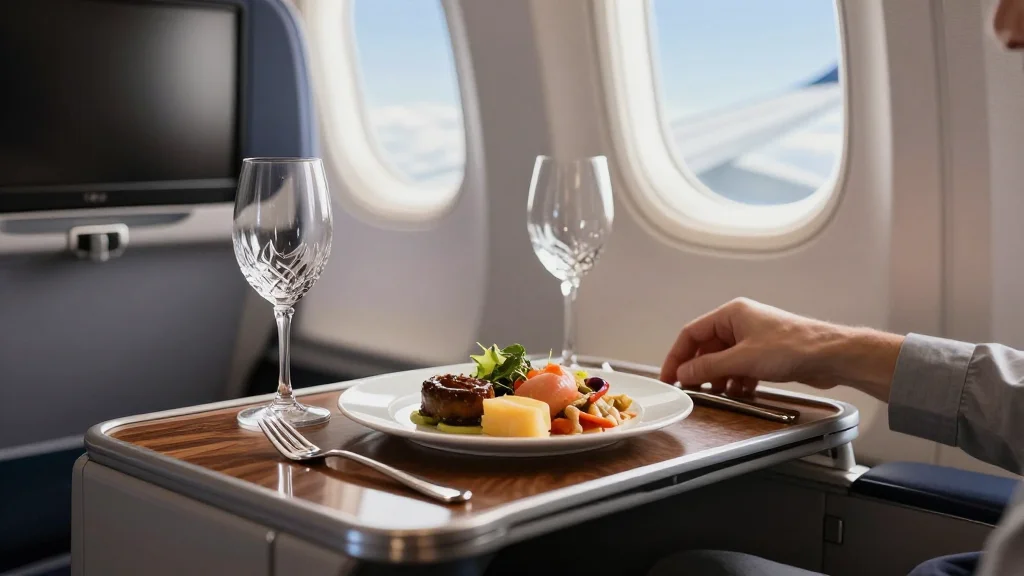 American Airlines Upgrades Coach Food for Sale