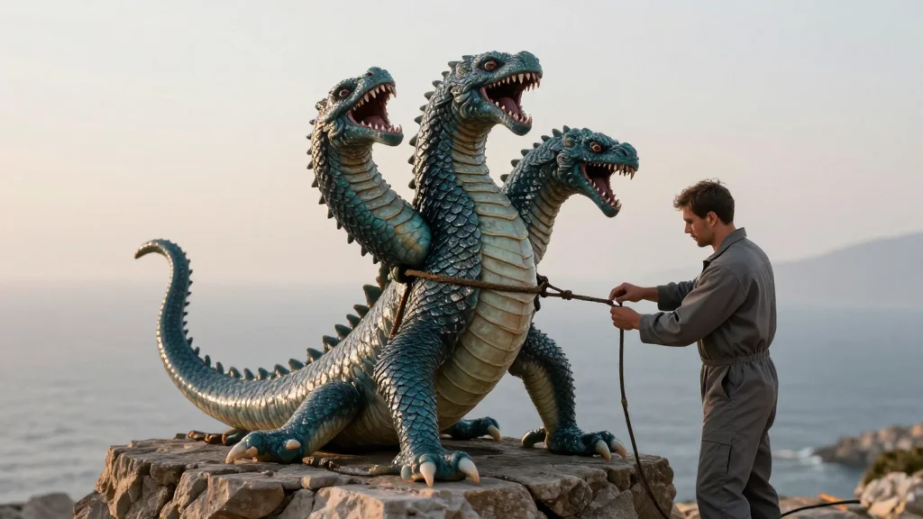 Nolan Hired Real Monster Wrangler for Live Scylla
