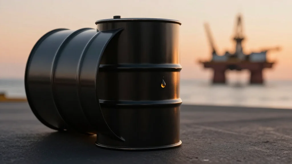 Crude Oil Edges Lower As Investors Assess Easing Supply Concerns