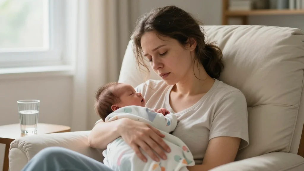 Postpartum Rage Signals Hormone and Nutrient Depletion