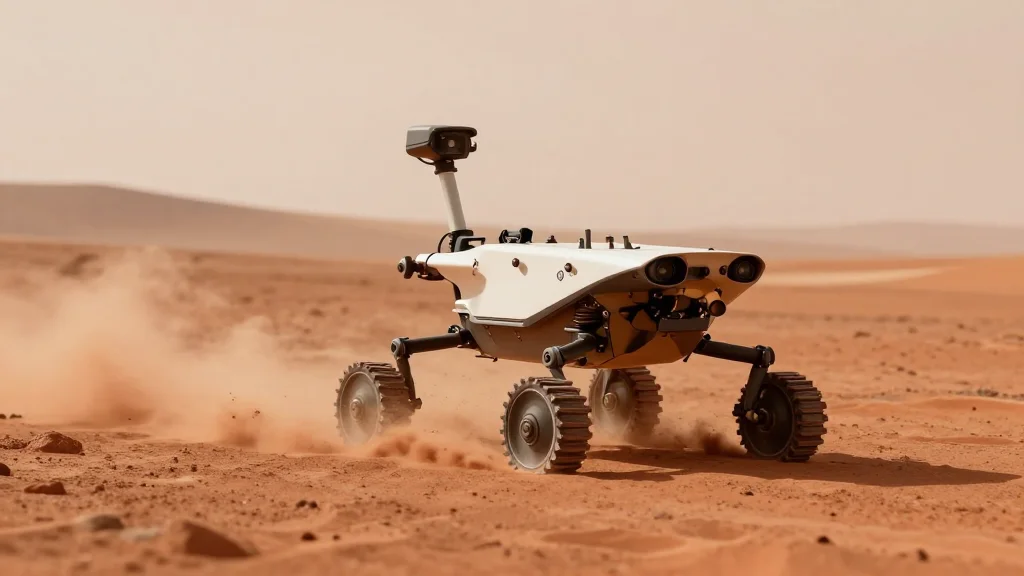 Innovative Mars Rovers “Swim” Through the Sand