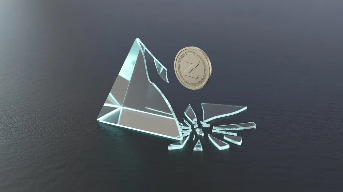 ZEC Triangle Break Signals Potential Market Top