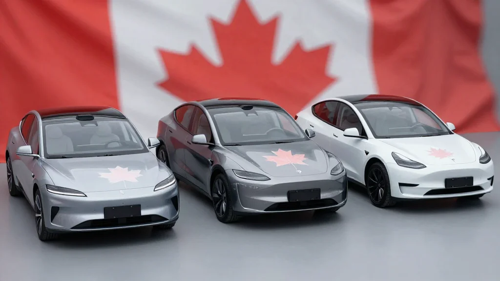 Canada Weighs Specific EV Caps for Tesla, BYD to Prevent Market Dominance
