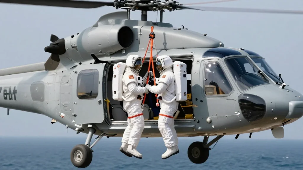 Artemis 2 Crew Exits Orion, Board Helicopters to Recovery Ship