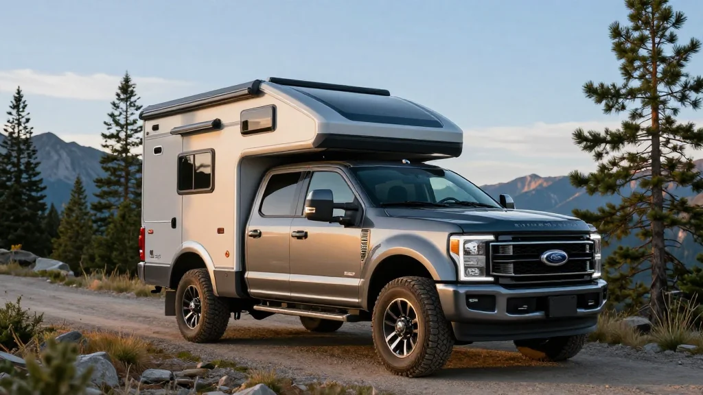 Panoramic Ford F Camper Truck Costs a Fraction of the Competition