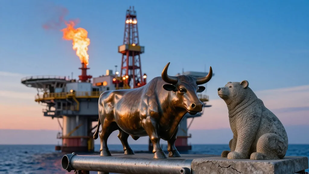 Oil Rises While Economy and Stocks Falter