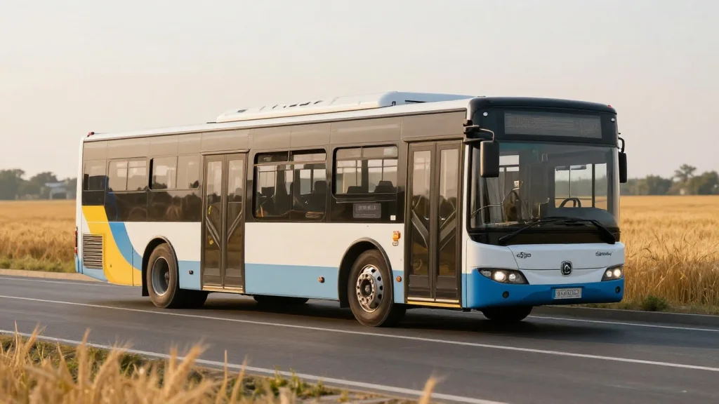 Electric Buses Sent To Ukraine For Humanitarian Assistance