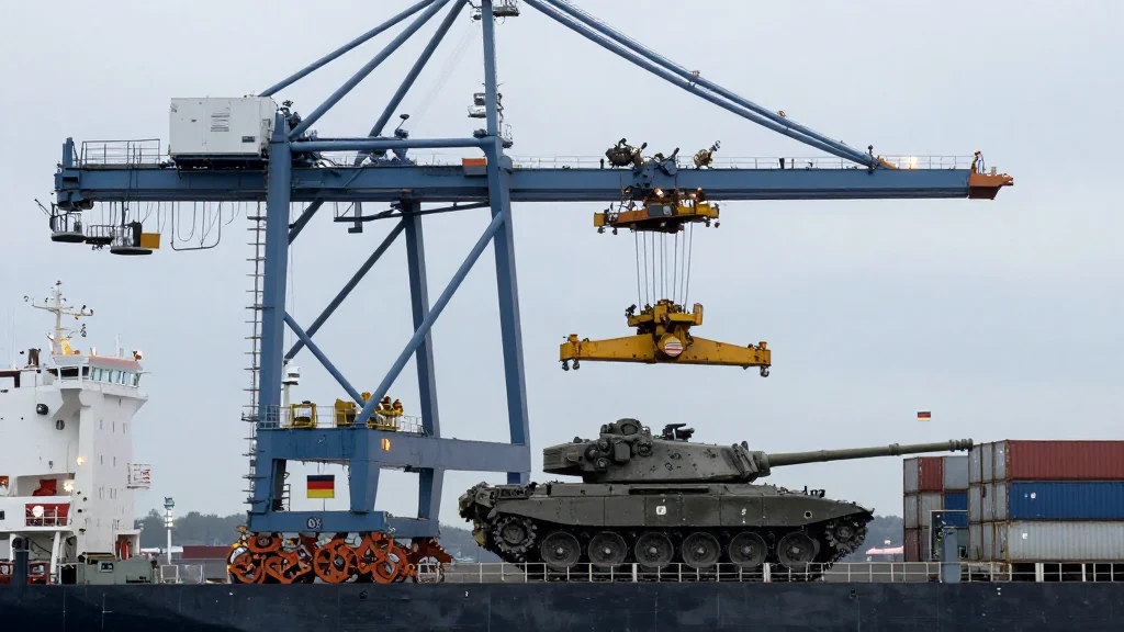 Germany Invests $1.6 Billion to Convert Bremerhaven Port for Military Logistics