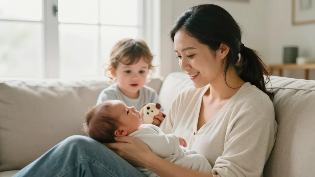 Vanessa Hudgens Shows Makeup-Free Mom Life with Newborn and Toddler