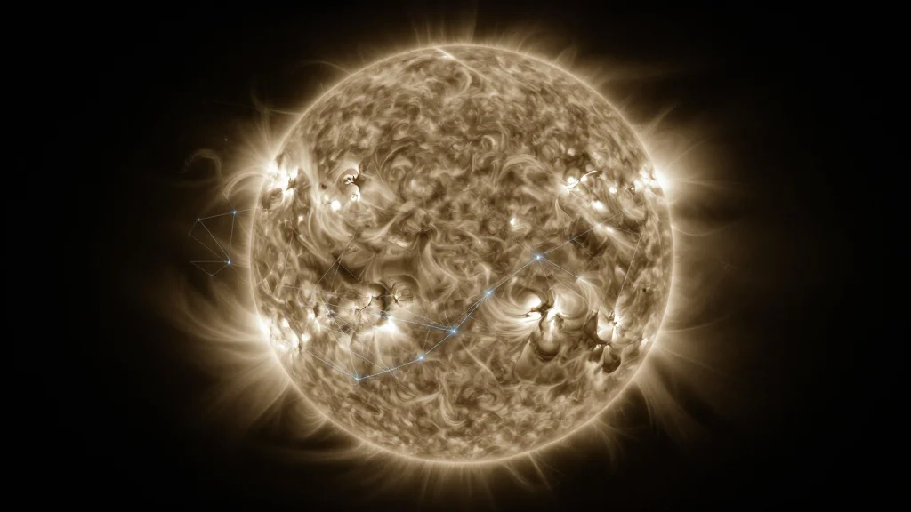 Virtual Sunspots Help AI Find Rare Magnetic Matches in Vast Solar Archives