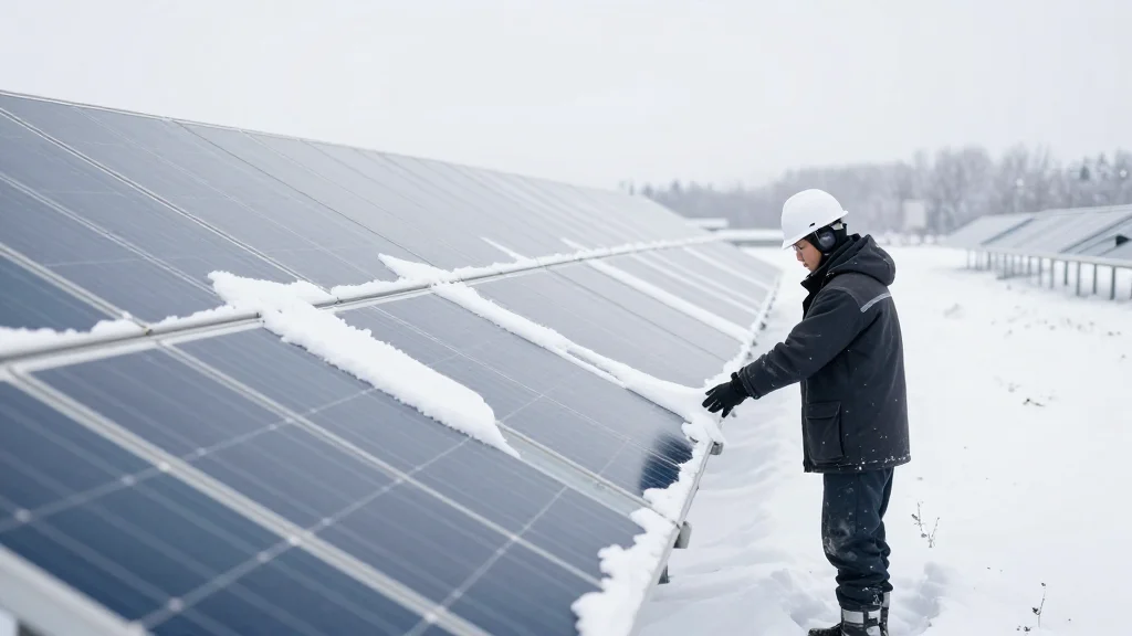Community Solar Goes Live Amid Heavy Snowfall