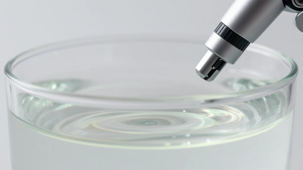 Twisting Water Molecules Reveal Hidden Four‑Layer Order
