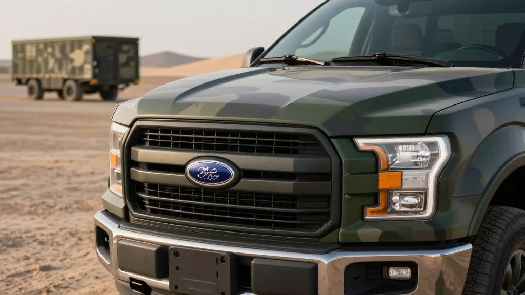 Ford and GM Vie for New U.S. Defense Contracts, Targeting Military Truck Market