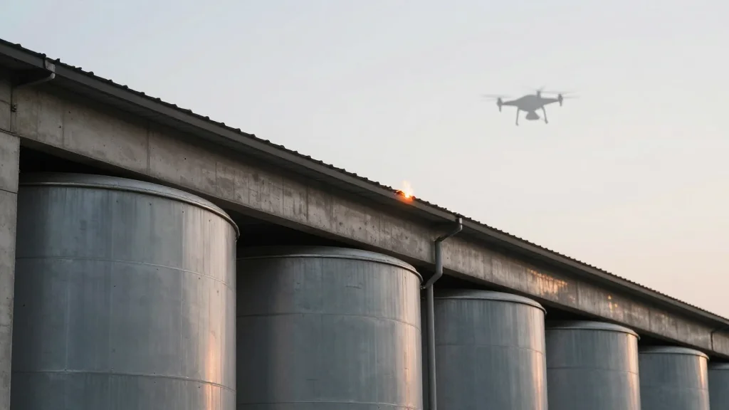 Russian Drone Strikes Spent Fuel Storage Near Chernobyl, Ukraine Says