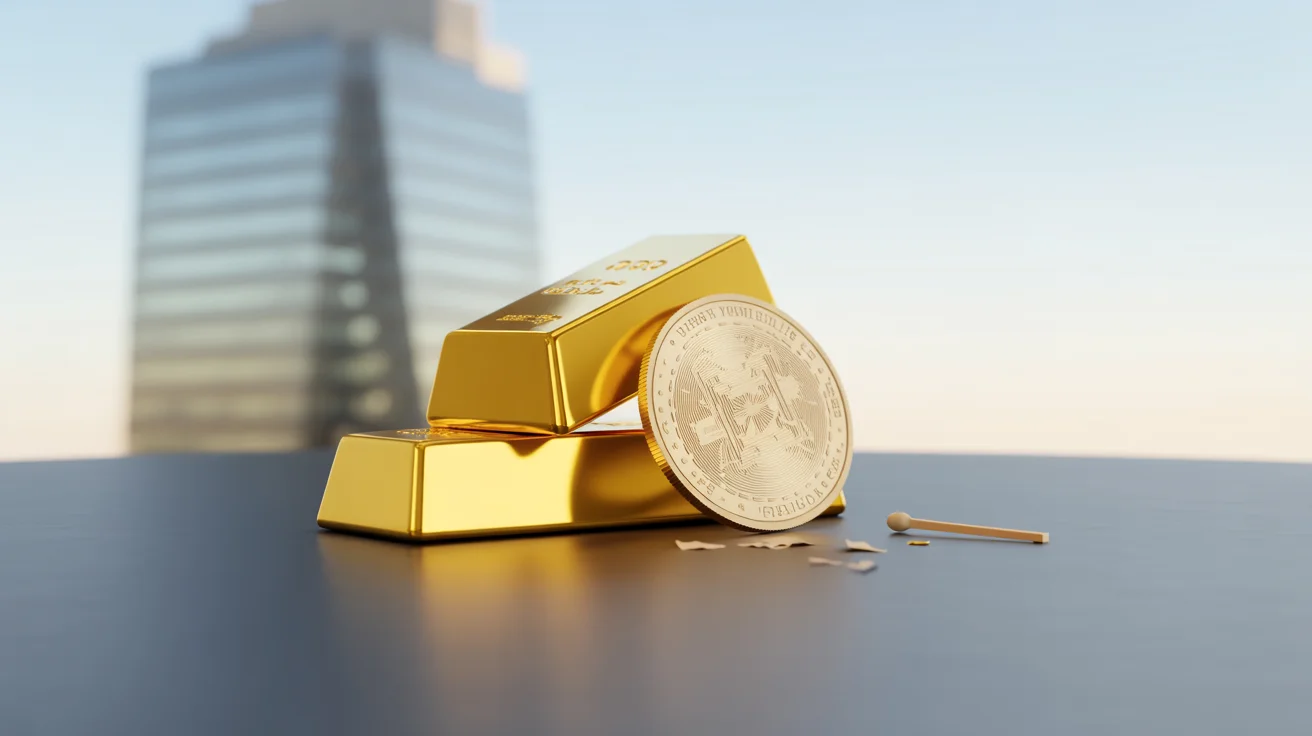 Gold Surges to $4,400 While Crypto Stumbles