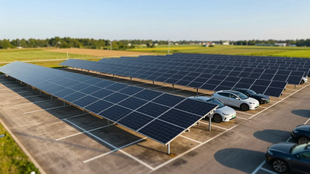 Parking Lots: New Solar Hubs Sparing Farmland