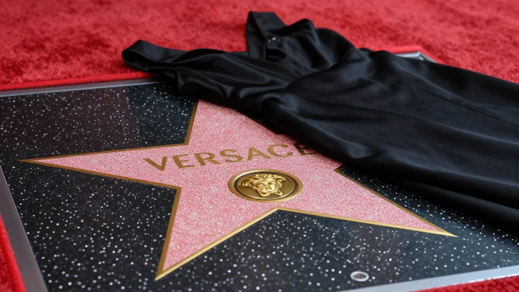 Donatella Versace Turns Miley Cyrus Walk of Fame Into Fashion Spectacle