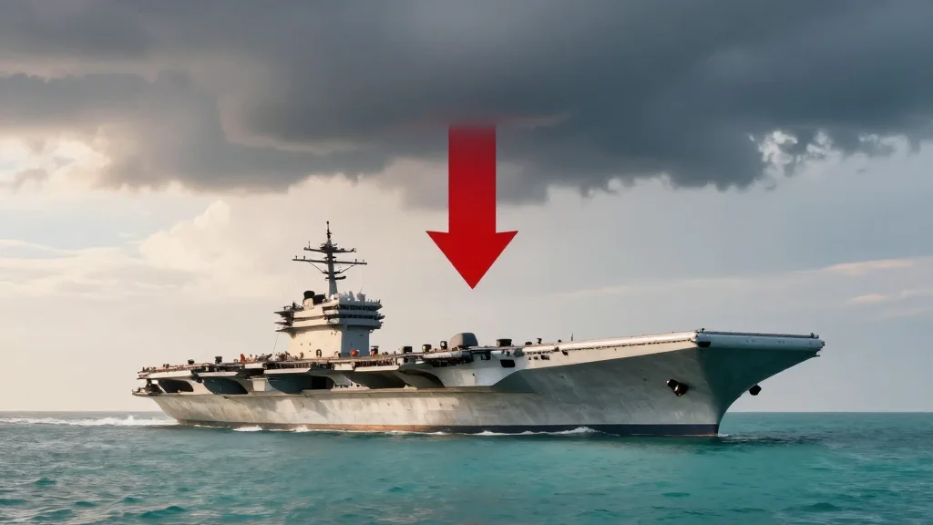 US Carrier Surge Heightens Iran Tensions, Market Crash Looms