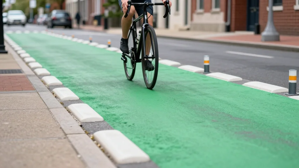 Philadelphia Adds New Safety Measures to 13th Street Bike Lane