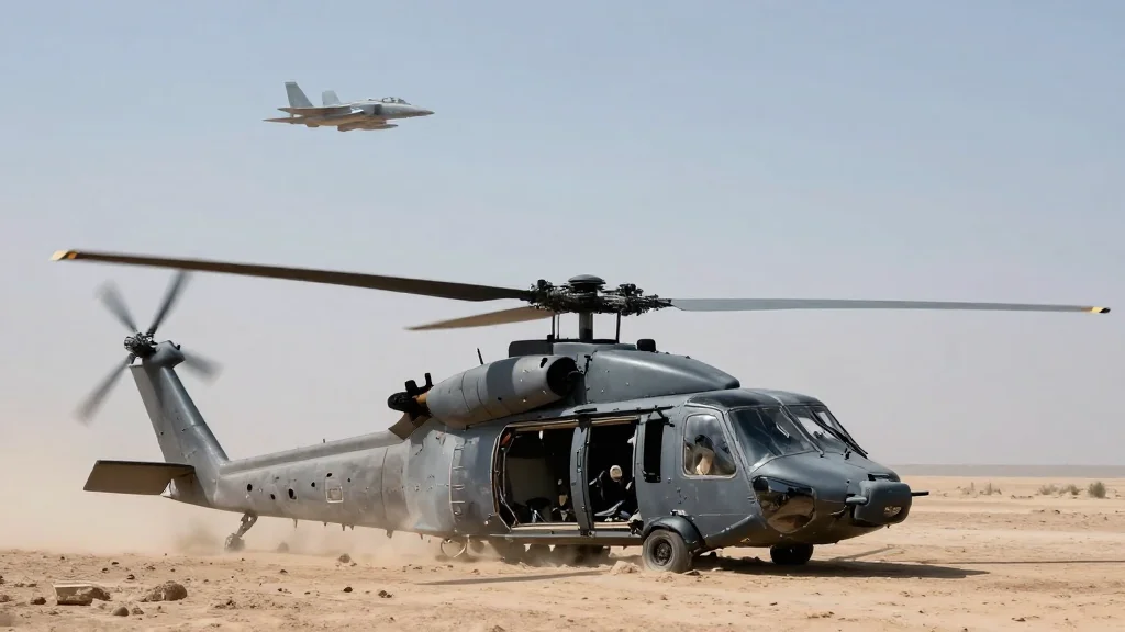 Iran Claims Hit on US Rescue Helicopter Searching for Pilot