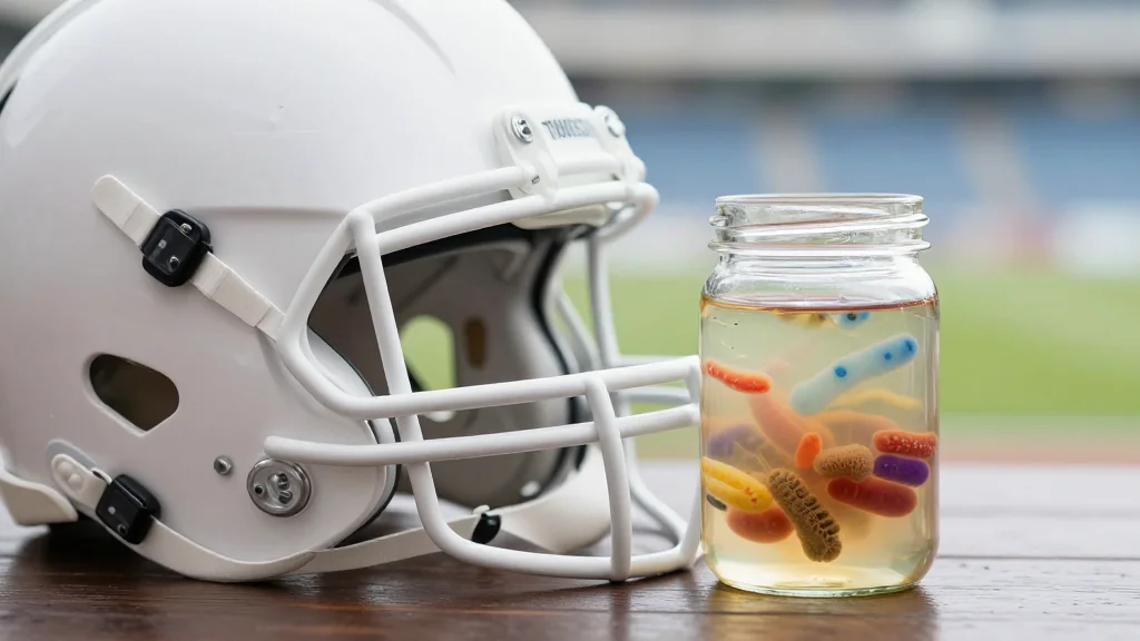 Head Impacts Are Associated with Altered Gut Microbiome in Football Players