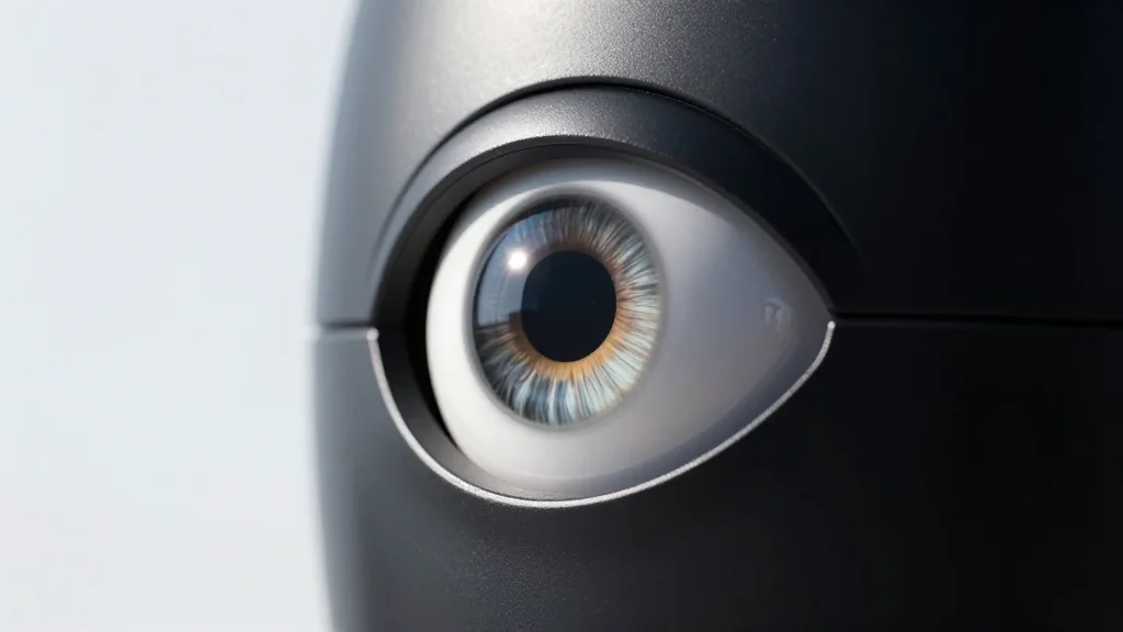 Bioinspired Robot Eye Adjusts Its Pupil to Handle Harsh Lighting