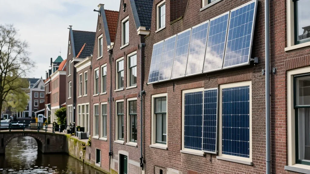 Dutch Buildings Could Support 36 GW of Façade Solar