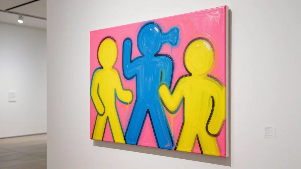 Sotheby's Unveils Rare Keith Haring Works in New York Ahead of October Auction