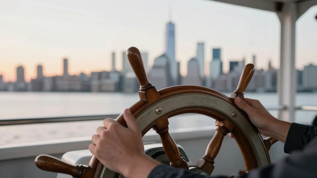 German Tourists Investigated After Viral Video Shows Them Steering Staten Island Ferry