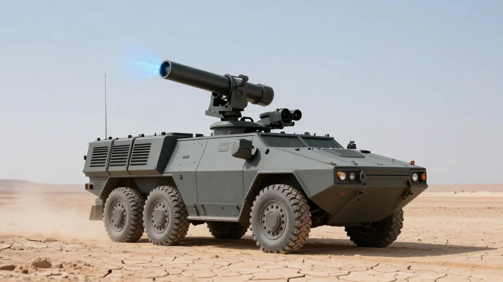 Leonidas Autonomous Ground Vehicle Debuts as Mobile Counter‑Drone Shield