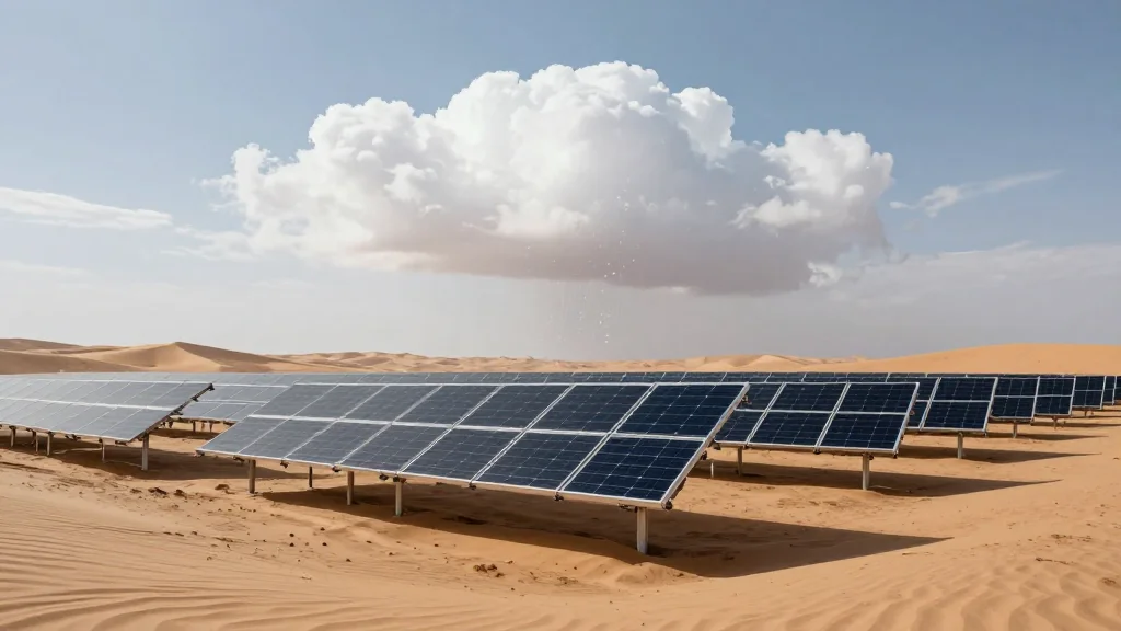 Desert Solar Farms Could Trigger Rainfall, Supply Water