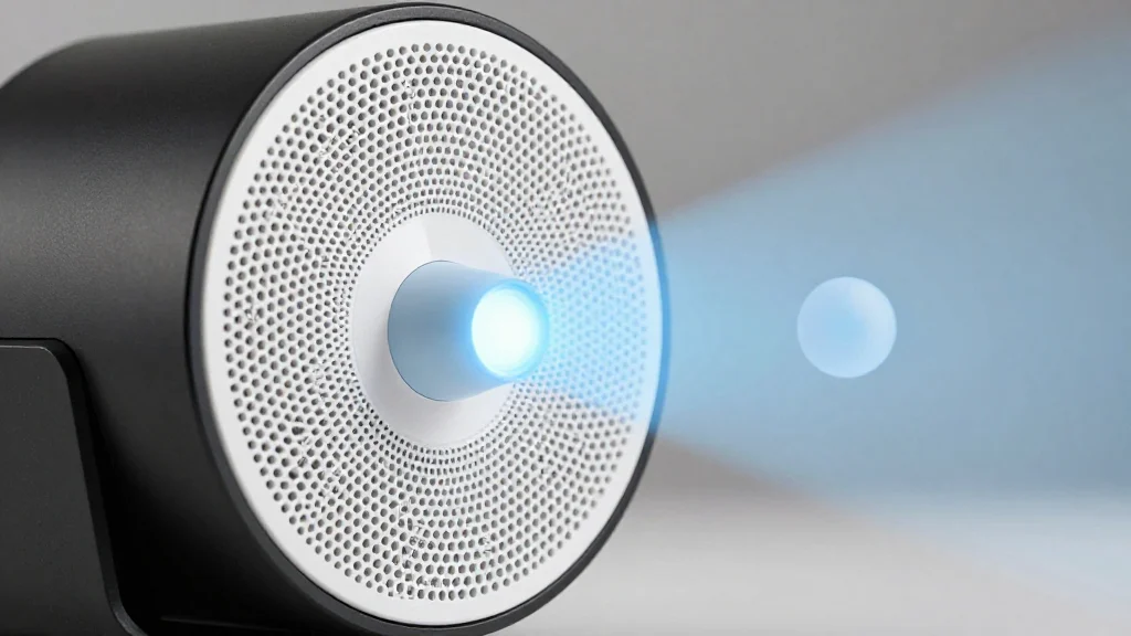 Unpowered Speaker Cover Focuses Sound Into One Select Spot