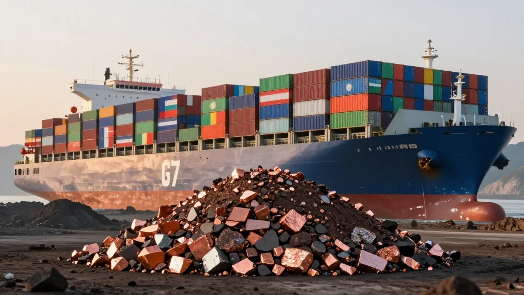 G7 Caps Critical Mineral Imports at 60% by 2030